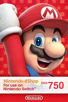 Nintendo eShop Card 750 DKK Denmark (ключ активації)