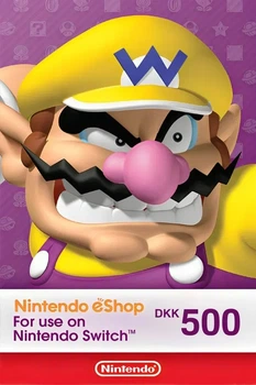 Nintendo eShop Card 500 DKK | Denmark (ключ активации)