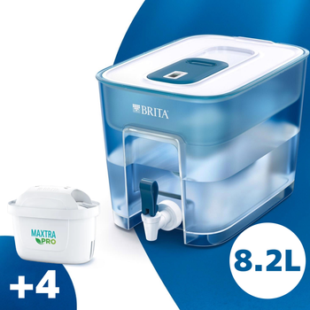 Фильтр-кувшин для воды Brita Flow 8,2 л производства Германия + картриджи Maxtra Pro 4 шт