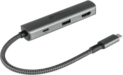 Hub USB Good Connections USB Type-C - HDMI/USB Type-C/USB Type-A (HUB-C002A)