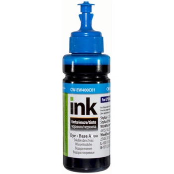 Чорнила ColorWay для Epson EW400 100ml Cyan (CW-EW400C01)