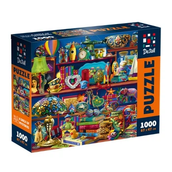 Пазлы Puzzle De.tail. Полочка загадок. 1000 деталей (укр) DT1000-10