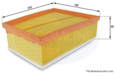 Повітряний фільтр Comline Renault (аналог WA9655) (EAF765)