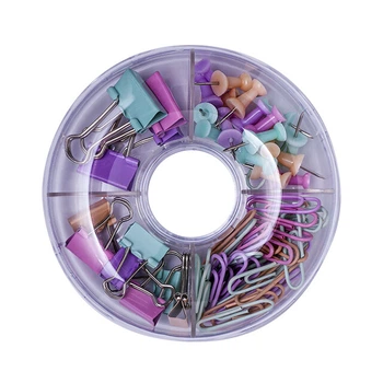 Набор канцелярский BuroMax Pastel Donut "Донат" пастельные цвета (BM.5701)