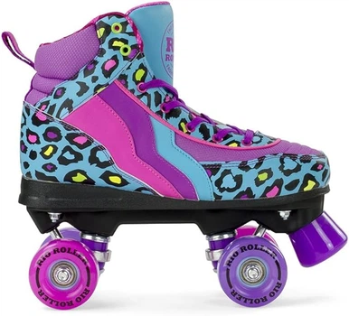 Роликові ковзани Rio Roller Leopard 33 (1.0UK) ‎Teal ‎(RIO110RW)