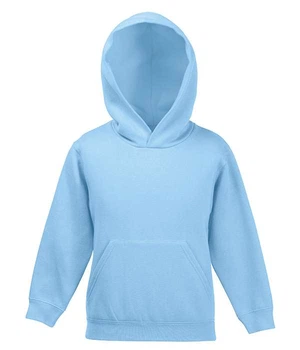 Толстовка детская Fruit of the Loom Cl. hooded sweat kids 116 см Светло-голубой (0620430YT116)