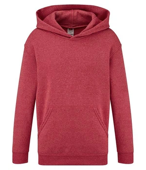 Худі Fruit of the Loom hooded sweat kids 128 Червоний Меланж (0620430VH128)