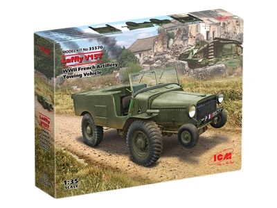 Сборная модель ICM Laffly V15T, Французский артиллерийский тягач IIСВ 35570
