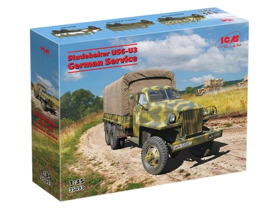 Сборная модель ICM Studebaker US6-U3 на немецкой службе 35493