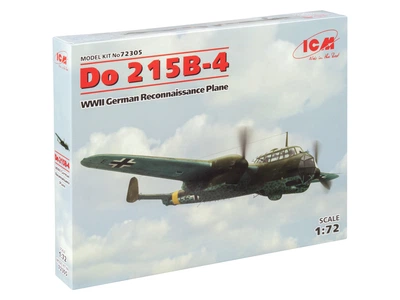 Сборная модель ICM Do 215B-4, Немецкий самолет-разведчик 2 Мировой Войны 72305