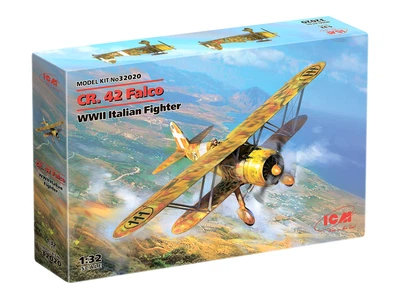 Сборная модель ICM CR. 42 Falco, Итальянский истребитель II СВ 32020