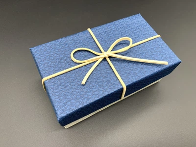 Коробка подарочная прямоугольная 9х15х6 см Синий (KR-009-4)