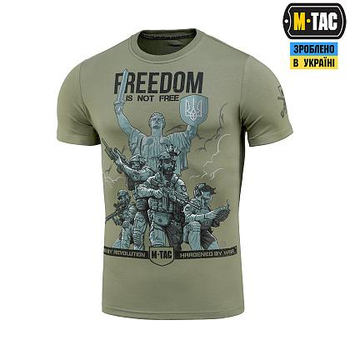 Футболка M-Tac Freedom Light Olive Розмір XL