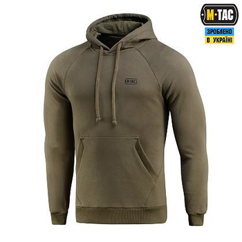 Кофта M-Tac Hoodie Cotton Raglan Hard Dark Olive Размер S