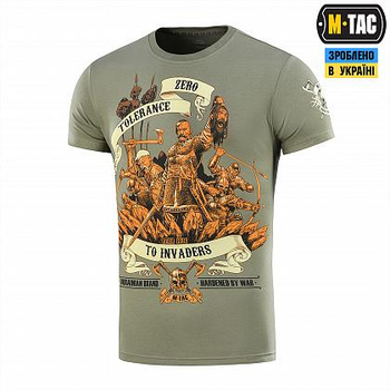 Футболка M-Tac Zero Tolerance Light Olive Розмір 2XL