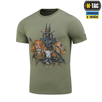 Футболка M-Tac Rex team Light Olive Розмір 2XL