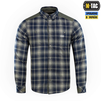 Рубашка M-Tac Redneck Shirt Olive/Navy Blue Размер M/L