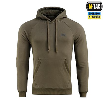 Кофта M-Tac Hoodie Cotton Raglan Hard Dark Olive Розмір M