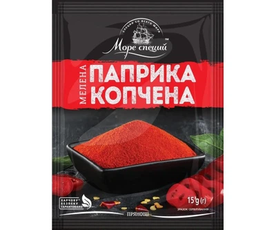 Паприка молотая копченая TM Море Спецій 15 g