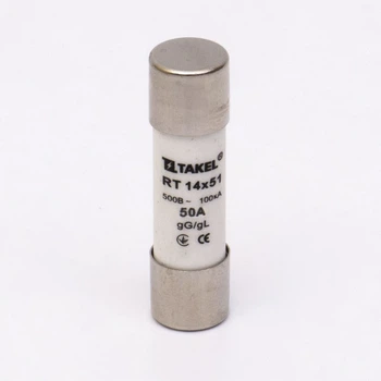 Плавка вставка предохранителя RT 14х51 50А TAKEL