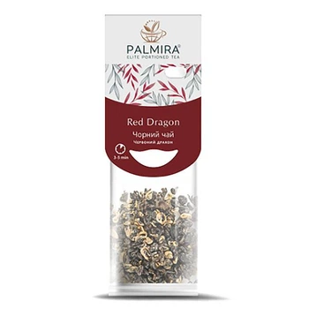Чай Palmira Красный дракон красный (чёрный) 10 пакетов-саше по 2,4г