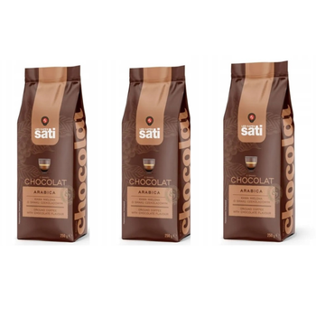 Кава мелена Cafe Sati 3x250 г Chocolat Arabika