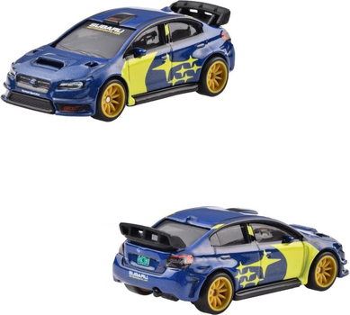 Zestaw Hot Wheels Premium Car Culture 2-Pack Subaru Impreza WRX & 16 Subaru Impreza STI 1/64 Diecast Car (0194735102457)