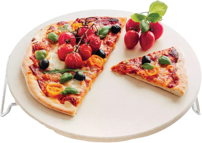 Kamień do pieczenia pizzy Duka Pizza Stone z wypustkami 34 cm (5901912160132)