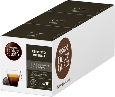 Набір кави в капсулах NESCAFE Dolce Gusto Espresso Intenso 112 г х 3 шт (7613036868068)
