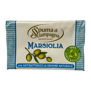 Мыло Spuma di Sciampagna marsiglia натуральное твердое, 125 г
