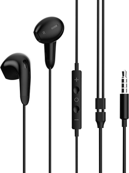Навушники ColorWay 3.5 mm Wired Earphone Sound Wave Black (CW-WD04BK)