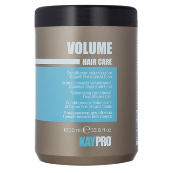 Кондиціонер для об'єму тонкого волосся з протеїнами сої та пантенолом KayPro Hair Care Volume Conditioner, 1000 мл