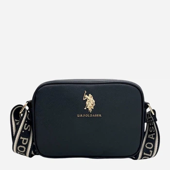 Сумка кросс-боди через плечо женская маленькая U.S. Polo Assn 27A321-AA00A(Black) Черная (786662157848)