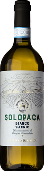 Вино виноградне натуральне Cantina di Solopaca Bianco Sannio DOP біле сухе 12% 0.75 л (8005372318007)