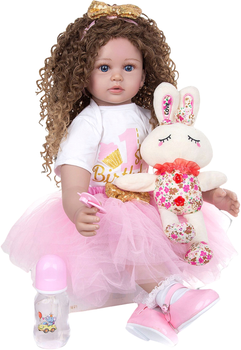 Lalka Bobas Woopie Baby Dolls Hiszpanka Raquel 57 cm (5906280650575)