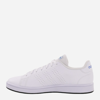 Tenisówki męskie z eko skóry adidas Advantage Base GW9285 45.5 Biały/Niebieski (4065426872453)