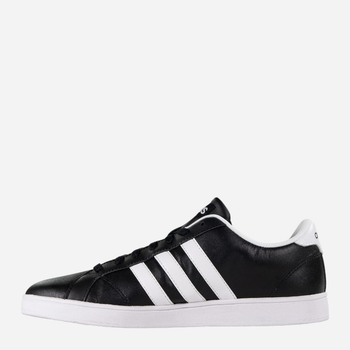 Tenisówki męskie skórzane adidas Baseline AW4617 40.5 Czarny/Biały (4056565971855)