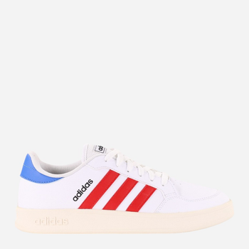 Tenisówki męskie skórzane adidas Breaknet GW5576 42.5 Białe (4065419302707)