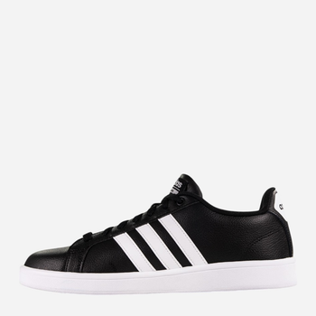 Tenisówki męskie skórzane adidas CF Advantage B74264 42 Czarny/Biały (4057289053254)