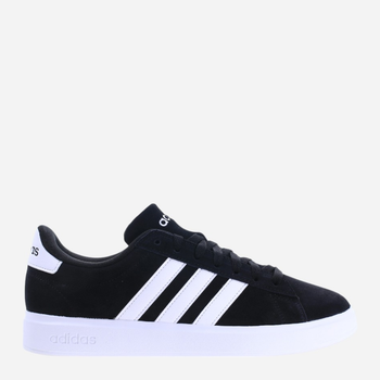 Tenisówki męskie skórzane adidas Grand Court 2.0 ID2963 43.5 Czarny/Perłowy (4066764100345)