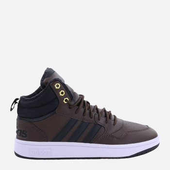 Чоловічі зимові снікери adidas Hoops 3.0 Mid WTR GZ6680 40.5 Коричневі (4065426091410)