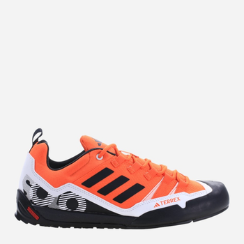 Buty sportowe trekkingowe męskie adidas Terrex Swift Solo 2 IE6902 41.5 Pomarańczowe (4066746368985)