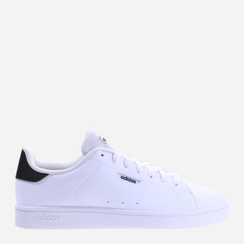 Tenisówki męskie z eko skóry adidas Urban Court IE0927 40.5 Biały/Czarny (4067886748712)