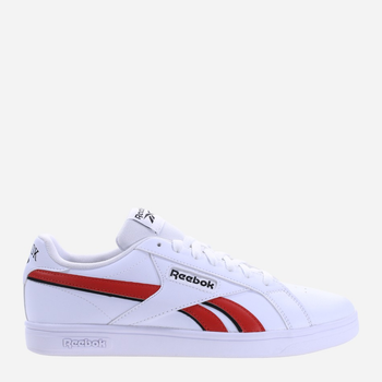 Tenisówki męskie z eko skóry Reebok Court Retro 100074392 40 Biały/Czerwony (1200143041086)