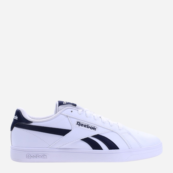 Tenisówki męskie z eko skóry Reebok Court Retro 100074396 40 Biały/Ciemnoniebieski (1200143042830)