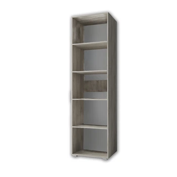 Пенал открытый Tobi Sho ST-0020 для книг, декора 600х2190х500 мм Бетон