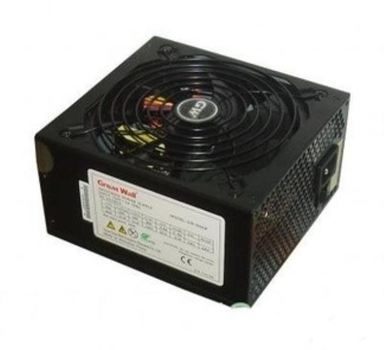Блок живлення 450 Вт GreatWall, 24+4+4 pin, живлення відеокарти – 1x6pin, 120 мм, ATX, ATX-450PN Б/В