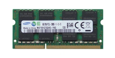 Оперативная память 8 ГБ, DDR3L, для ноутбуков, Samsung (1600 МГц, 1.35 В, CL11, M471B1G73QH0-YK0) Б/У
