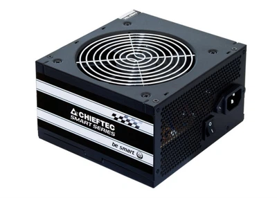 Блок питания 500 Вт Chieftec, 24+4 pin, питание видеокарты – 1x(6+2pin), 120 мм, ATX, GPS-500A8 Б/У