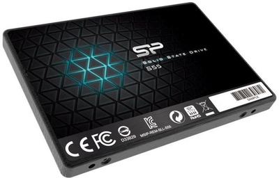 SSD накопитель 60 ГБ Silicon Power (2.5", TLC, SATAIII, SP060GBSS3S55S25) Б/У